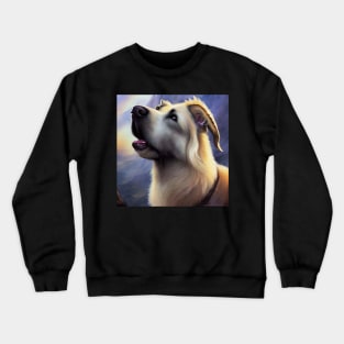 Howling Kangal Shepherd Dog Crewneck Sweatshirt